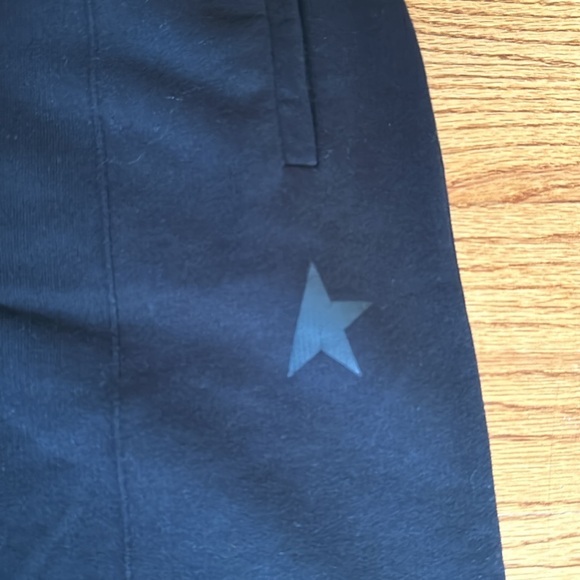NWOT DOROTEA STAR LOGO WIDE-LEG SWEATPANTS IN BLACK - Picture 4 of 10